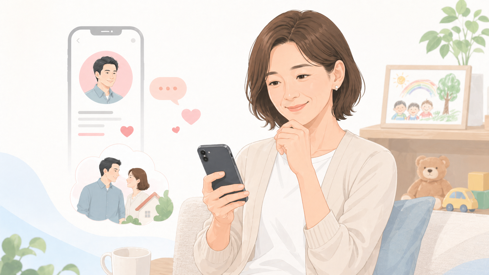 40代女性のためのマッチングアプリの選び方