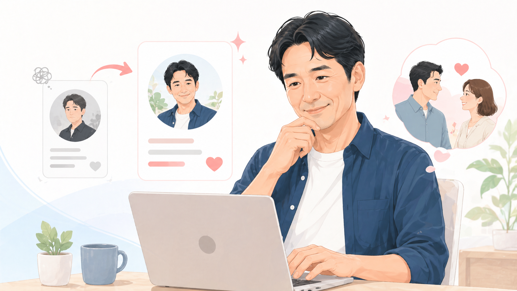 離婚歴ありのプロフィール例文